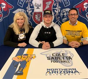 Cole Sabetta Signing Day 2-20 